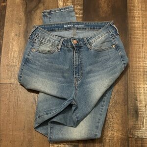 Old Navy Women's Classic Blue Skinny Jeans